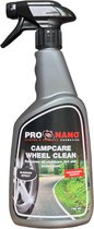 ProNano | CampCare Camper- & Caravan reinigers | Wheel Clean 750ml | Nano Technologie | Professioneel product voor het reinigen van uw camper- en caravanwielen | Het product plakt aan het te behandelen oppervlak en zorgt voor een rood bloedend effect