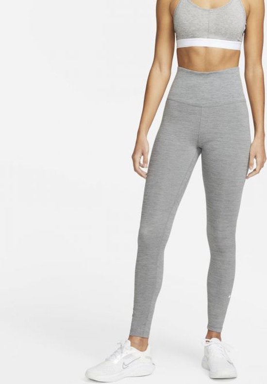 Nike One Dri-FIT Hr Tght Dames Sportlegging - Maat XS