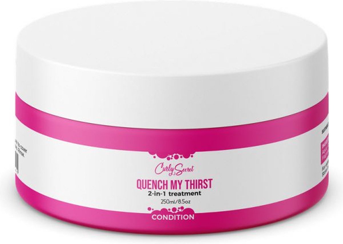 Curly Secret Quench My Thirst 2-in-1 Treatment - CG Methode
