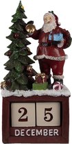 Kerstdecoratie Beeld  16*10*34 cm - Rood Groen Wit Kunststof