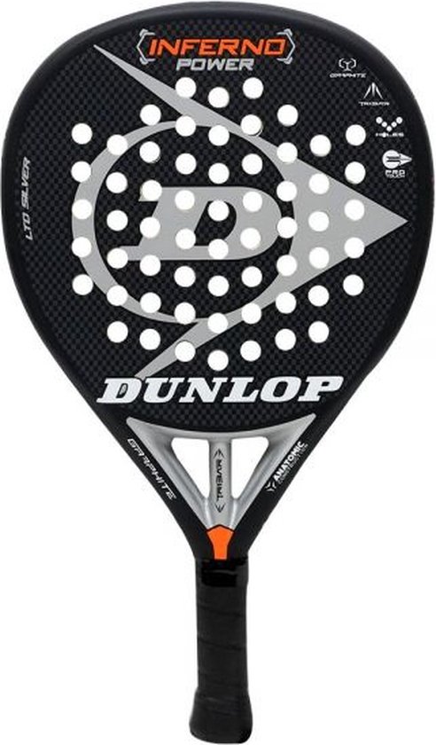 Dunlop Inferno Power Padel racket zwart/zilver