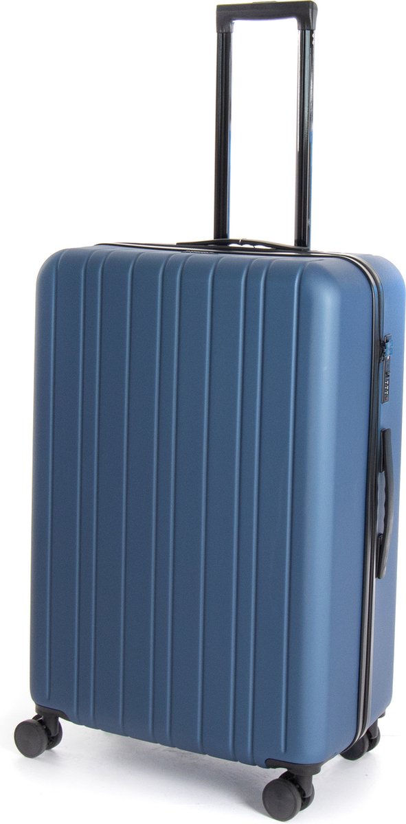 AttitudeZ Azur Reiskoffer Large Blauw 76cm - TSA-slot