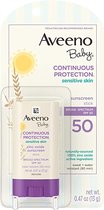 Aveeno Baby Minerale zonnebrandstick met SPF 50 voor gezicht en lichaam