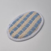 Éponge de Douche bleue - Gommage - éponge de douche - Massage - Éponges - 100% durable - Eco - Éponge de bain