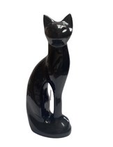 Dierenurn Solid Enamel Cat Black 11563