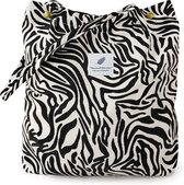 Shopper / Tote Bag - Zebra Corduroy | 37 x 28 x 11 cm | Katoen