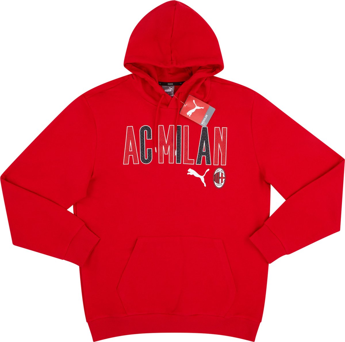 AC Milan hoodie rood puma maat Large