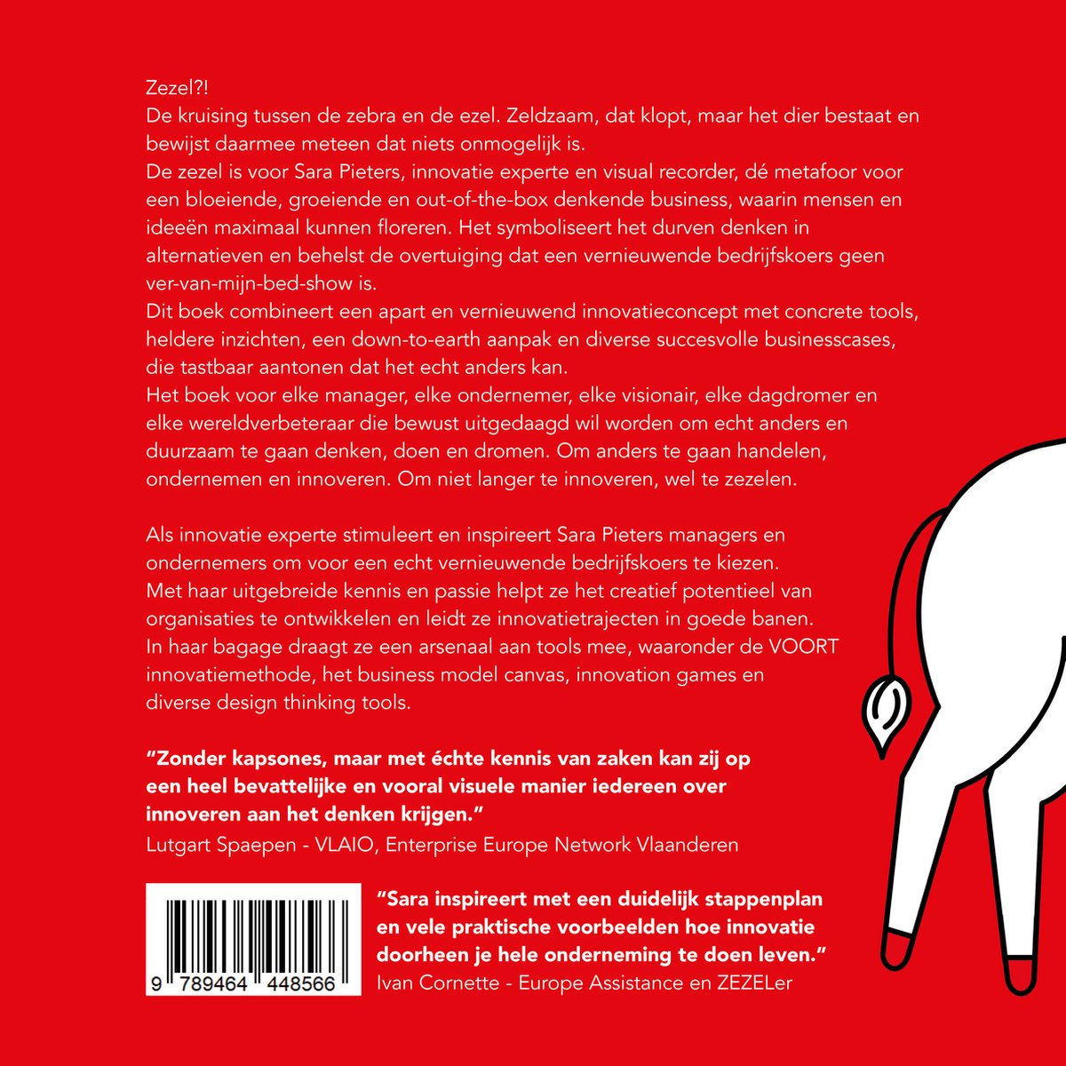 ZEZELEN. Het nieuwe innoveren. - back cover
