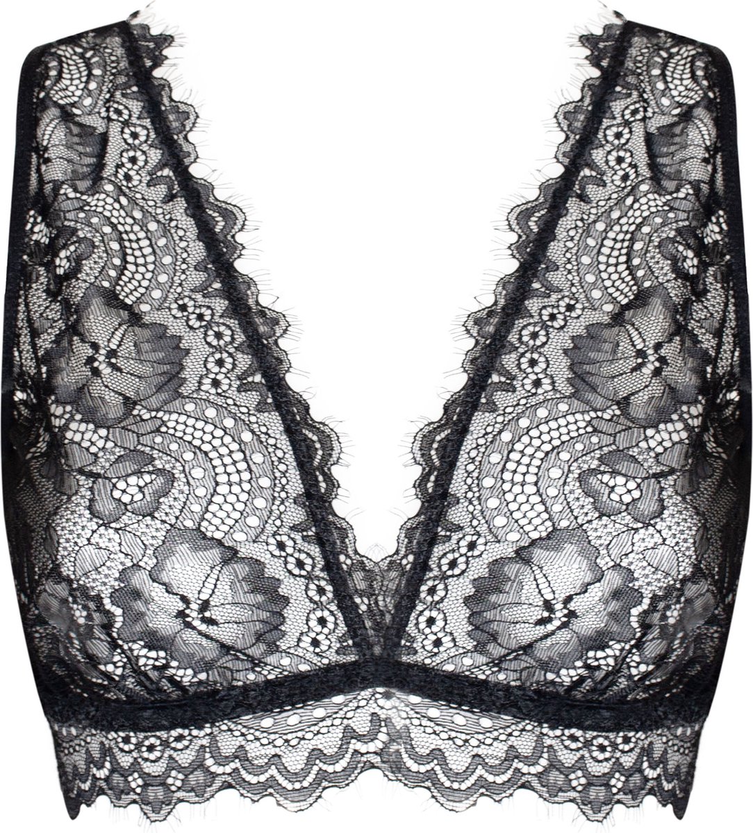 MAGIC Bodyfashion Dsired Boudoir Bralette Dames Beha Black