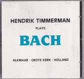 Hendrik Timmerman speelt J.S. Bach op het grote orgel van de Grote- of St. Laurenskerk te Alkmaar