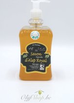 Savon d'alep Royal liquide - liquide - El Melaki - huile d'olive bio