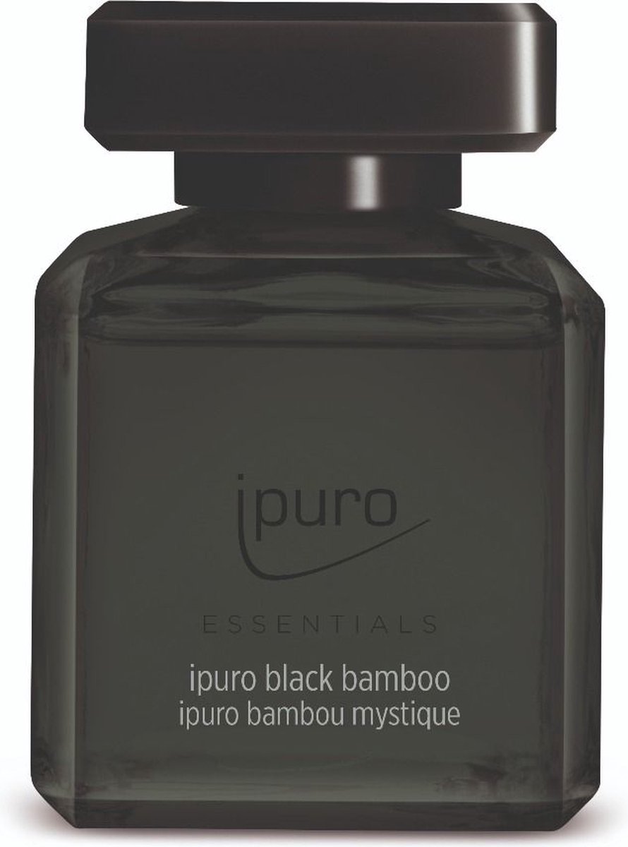 Essentials by Ipuro Black Bamboo Lot de 2 flacons de 200 ml de parfum