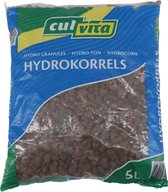 Culvita - Hydrokorrels 5 liter zak Grof 8-16 mm - potgrond - Goed voor drainage - voorkomt wortelrot