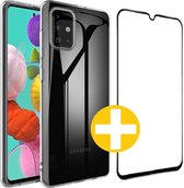 Coque Samsung A03s 5G + Protection d'écran Premium Samsung Galaxy A03s 5G | Housse en silicone | Boîtier transparent | Verre trempé | Une protection complète
