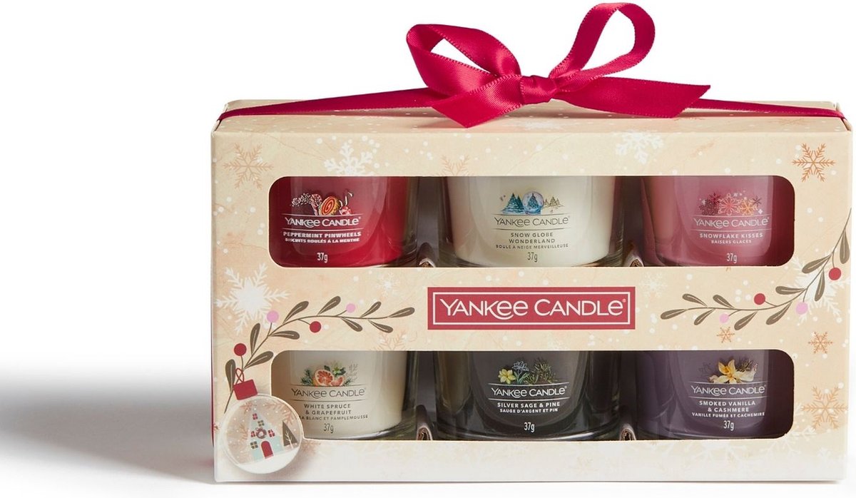 6 Filled Votive Gift Set by Yankee Candle – Enesco Gift Shop