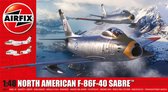 1:48 Airfix 08110 North American F-86F-40 Sabre Plastic Modelbouwpakket