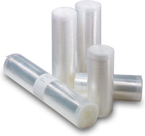 Solis Sac Sous Vide Alimentaire 15 x 600 cm -  Rouleaux Sous Vide Alimentaire - 2 Pièces