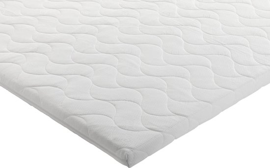 Foto: Topper 70x200 7cm dik hr koudschuim afritsbaar hoes contour gesneden 7 zone ergoline