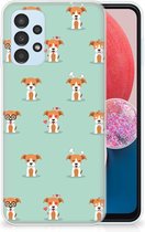 TPU Siliconen Hoesje Geschikt voor Samsung Galaxy A13 4G Telefoon Hoesje Pups