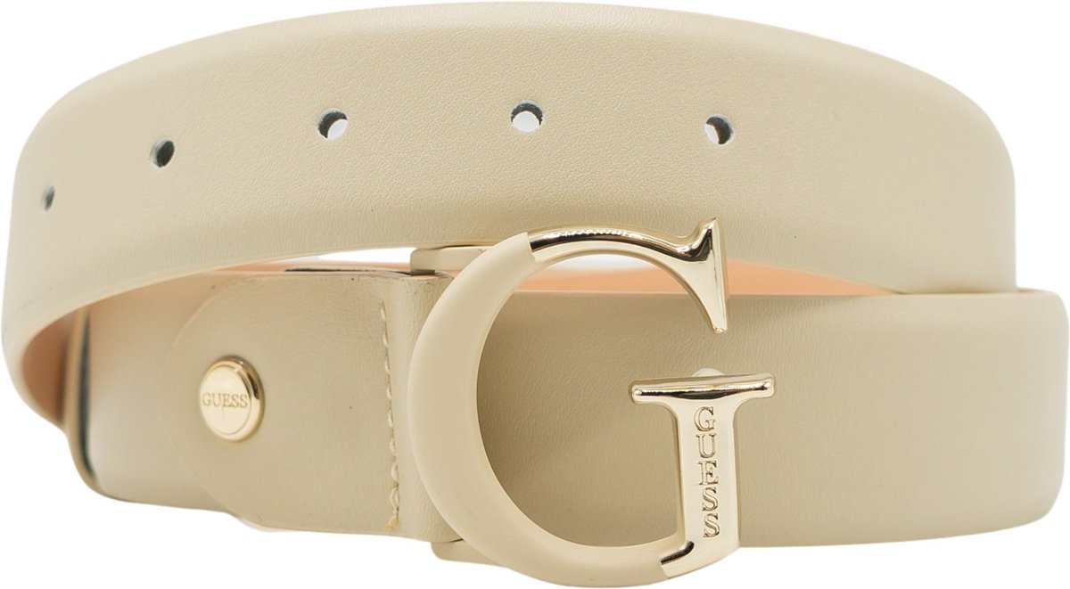 Guess Adjustable Pant Dames Riem - Beige - Maat S