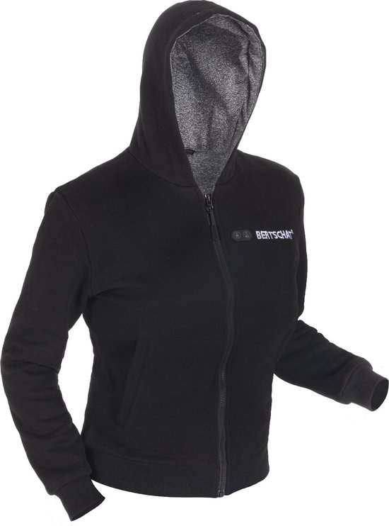 Verwarmde Hoodie - Vrouwen | Verwarmd Vest | Dual Heating | | Incl. twee powerbanks |