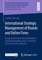 Handel und Internationales Marketing Retailing and International Marketing - International Strategic Management of Brands and Online Firms