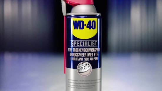 Shilling regelmatig Doelwit WD-40 Specialist® Droogsmeerspray met PTFE - 400ml - Teflon Spray -  Smeermiddel -... | bol.com