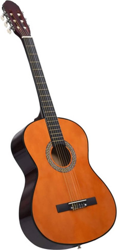 vidaXL Guitare classique pour débutant 4/4 39 Tilleul