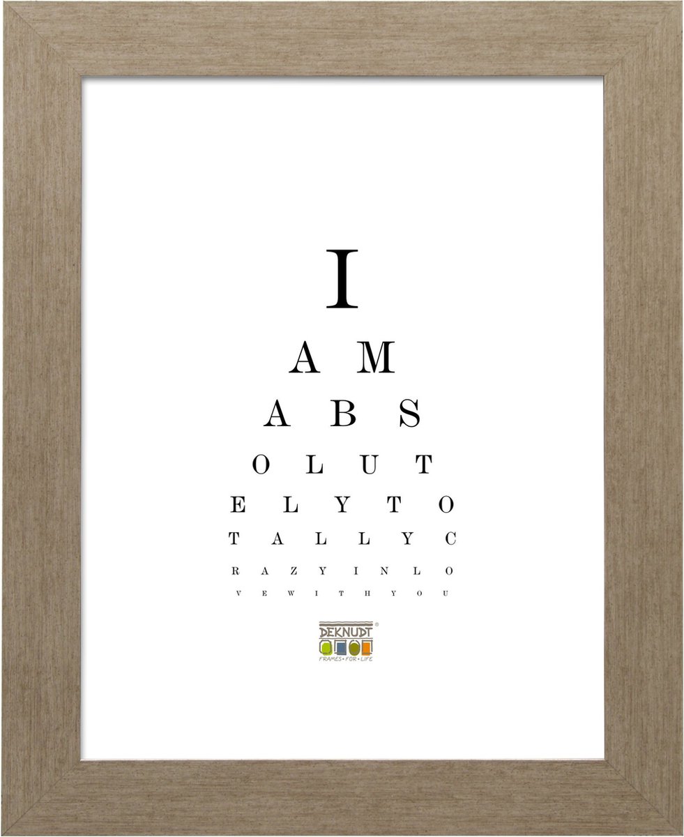 Deknudt Frames fotolijst S43BD2 - bronskleur - breed - foto 40x50 cm
