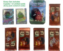 Angry Birds - Trading card game - blik met 5 pakjes en 2 limited cards