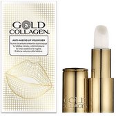 Gold Collagen Lip Volumiser : Deze rijke parelmoerachtige BALSEM bevat een krachtige mix van oligopeptiden om de collageensynthese te stimuleren voor vollere lippen. De perfecte behandeling voor jouw lippen (bekijk onze ingrediënten).