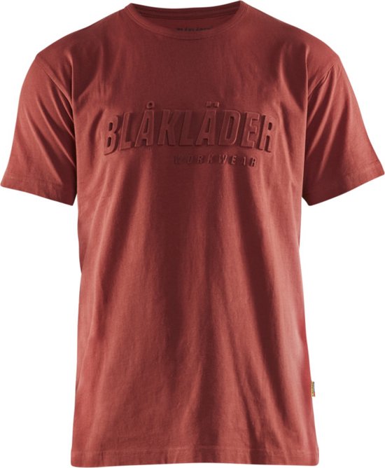 Blaklader T-shirt 3D 3531-1042 - Gebrand rood - XXL