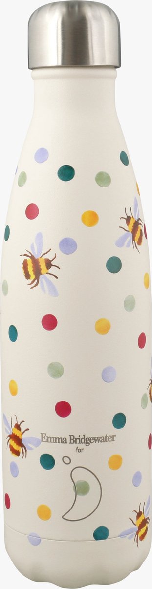 Chilly's Original - Drinkfles - Thermosfles - 500ml - Emma Bridgewater Polka dots & Bees