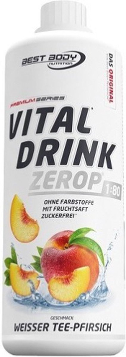 Goedkoopste Low Carb Vital Drink 1000ml White Tea Peach
