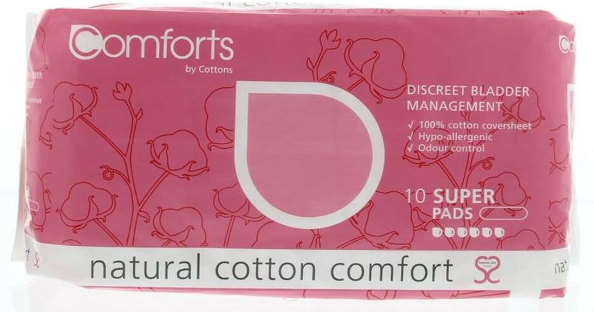 Goedkoopste Comforts Incontinentie verband pro super 10st