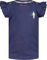 4PRESIDENT T-shirt meisjes - Navy - Maat 74 - Meiden shirt
