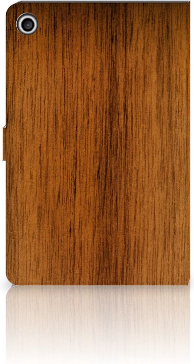 Lenovo Tab M10 Plus 3rd Gen 10.6 inch Tablet Book Cover Donker Hout