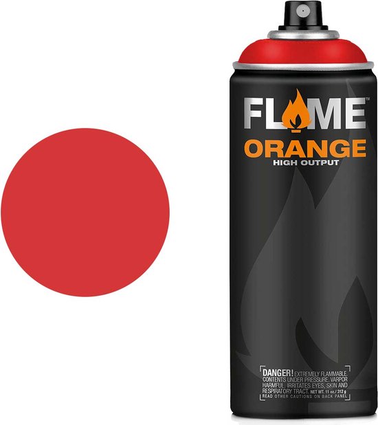 Molotow Flame Orange - Bombe aérosol - Peinture aérosol - Synthétique -  Haute pression... | bol