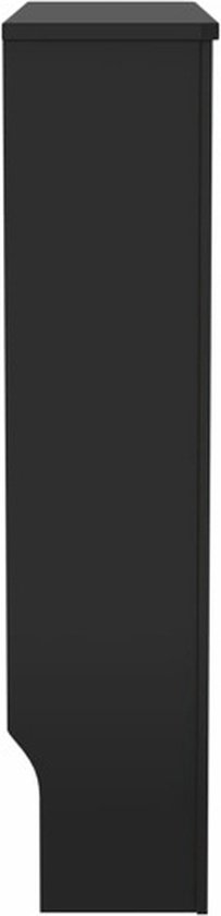 vidaXL de radiateur 78 cm MDF noir VDXL_325560