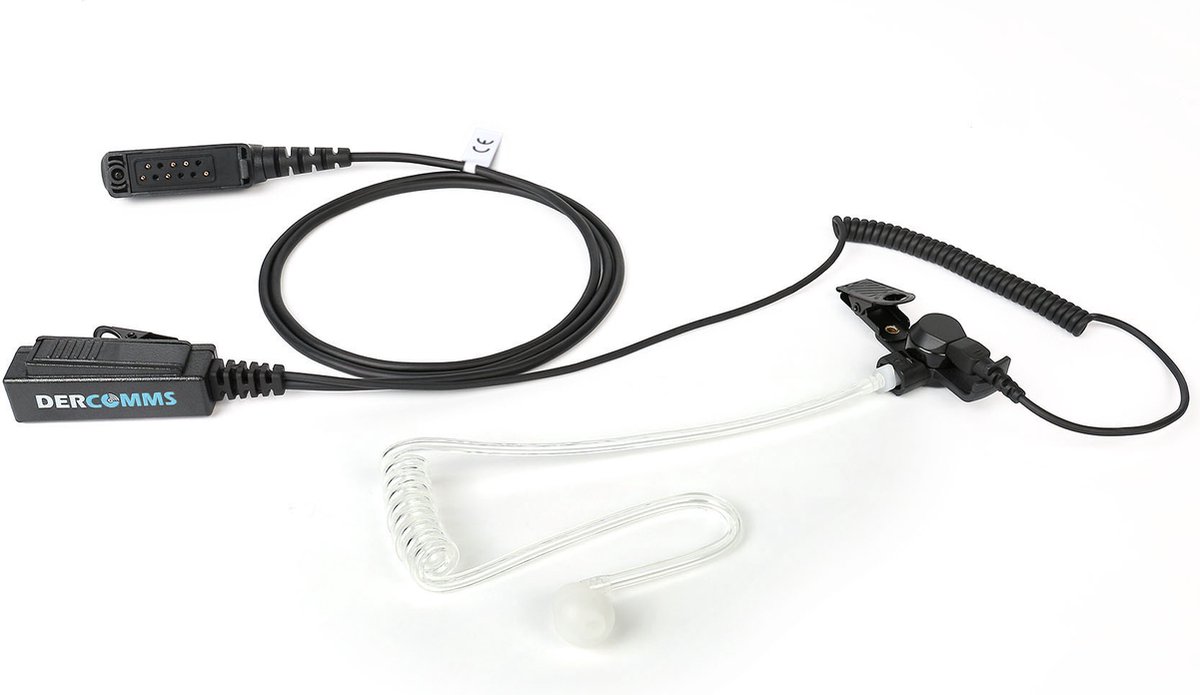DerComms® Heavy duty portofoon headset voor Sepura SPB, STP en SC serie