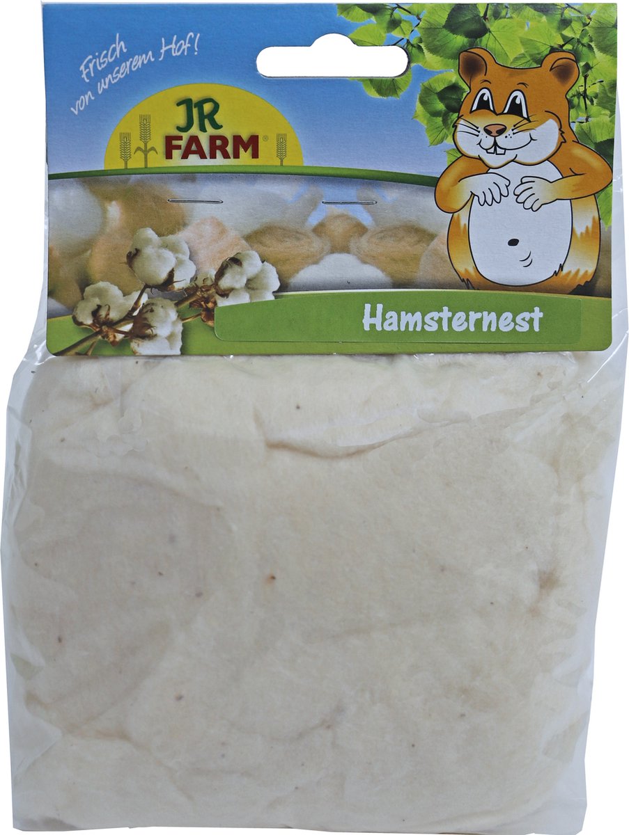 JR Farm - Knaagdier Hamsternest 100% katoen - 28 g