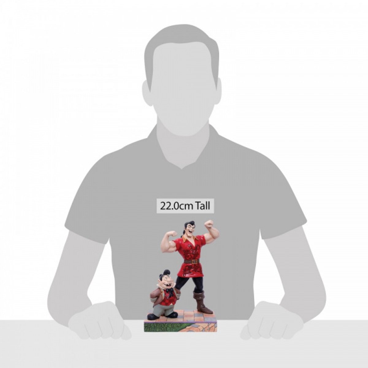 Disney Traditions by Jim Shore Gaston & Lefou 22 cm — cadeau in Wonen & Interieur - foto 3