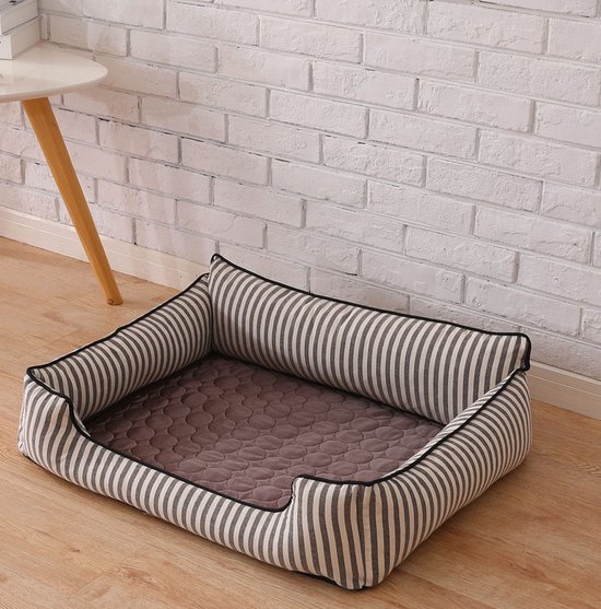Koelmat voor honden, 90 x 50 cm, koeldeken voor honden, zelfkoelend, niet giftig, met