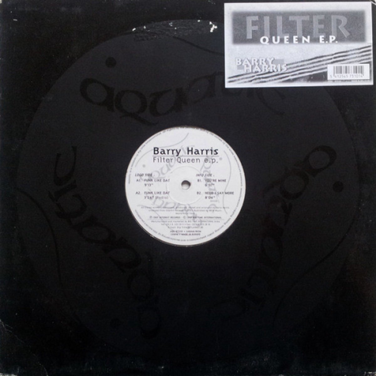 Barry Harris - Filter Queen E.p.