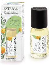 Esteban Jardins d'Intérieur, Huile Essentielle Parfumée Orange & Thé Vert - 15 ml
