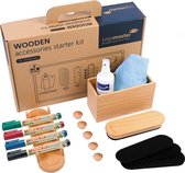 WOODEN accessories starter kit for whiteboard