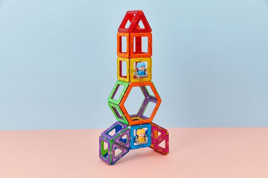 Magformers Carnival Plus Set - Magnetisch Bouwspeelgoed - 48-delig - Kermis Thema - Montessori Speelgoed - 3-7 jaar