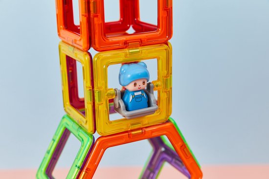 Magformers Carnival Plus Set - Magnetisch Bouwspeelgoed - 48-delig - Kermis Thema - Montessori Speelgoed - 3-7 jaar