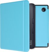 Hoesje geschikt voor Kobo Libra 2 E-reader - iMoshion Slim Hard Case Bookcase - Ook geschikt voor Tolino Vision 6 - Lichtblauw