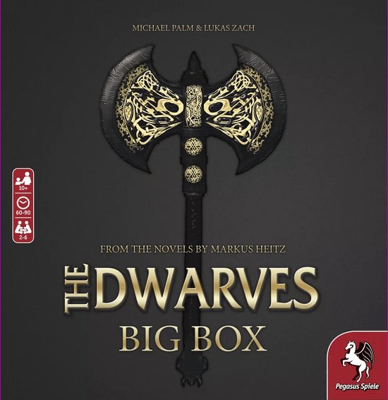 Boek: The Dwarves Big Box - English Version, geschreven door Pegasus Spiele Gmbh